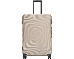 Enrico Benetti Harde koffer LouisvilleHoogte 75 cm - champagne