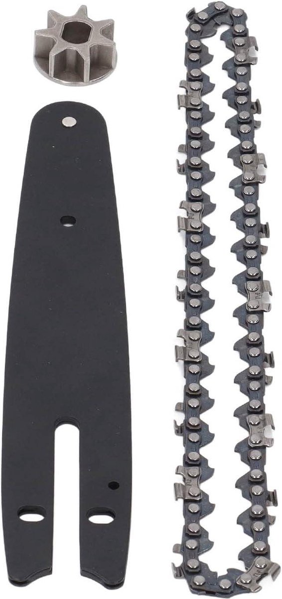 Handgeleiderplaat Elektrische Kettingzaag Kettingset Tandwiel Staal 230 Mm voor 186 Mm 6 Inch Mini-ontluchtingsventiel