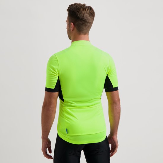 Rogelli Core Fietsshirt Heren - Korte Mouwen - Wielershirt - Fluor, Zwart - Maat 5XL van Rogelli — afbeelding 5