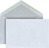 Bank envelop 156 x 220 mm wit 80 gram gegomd 500 stuks