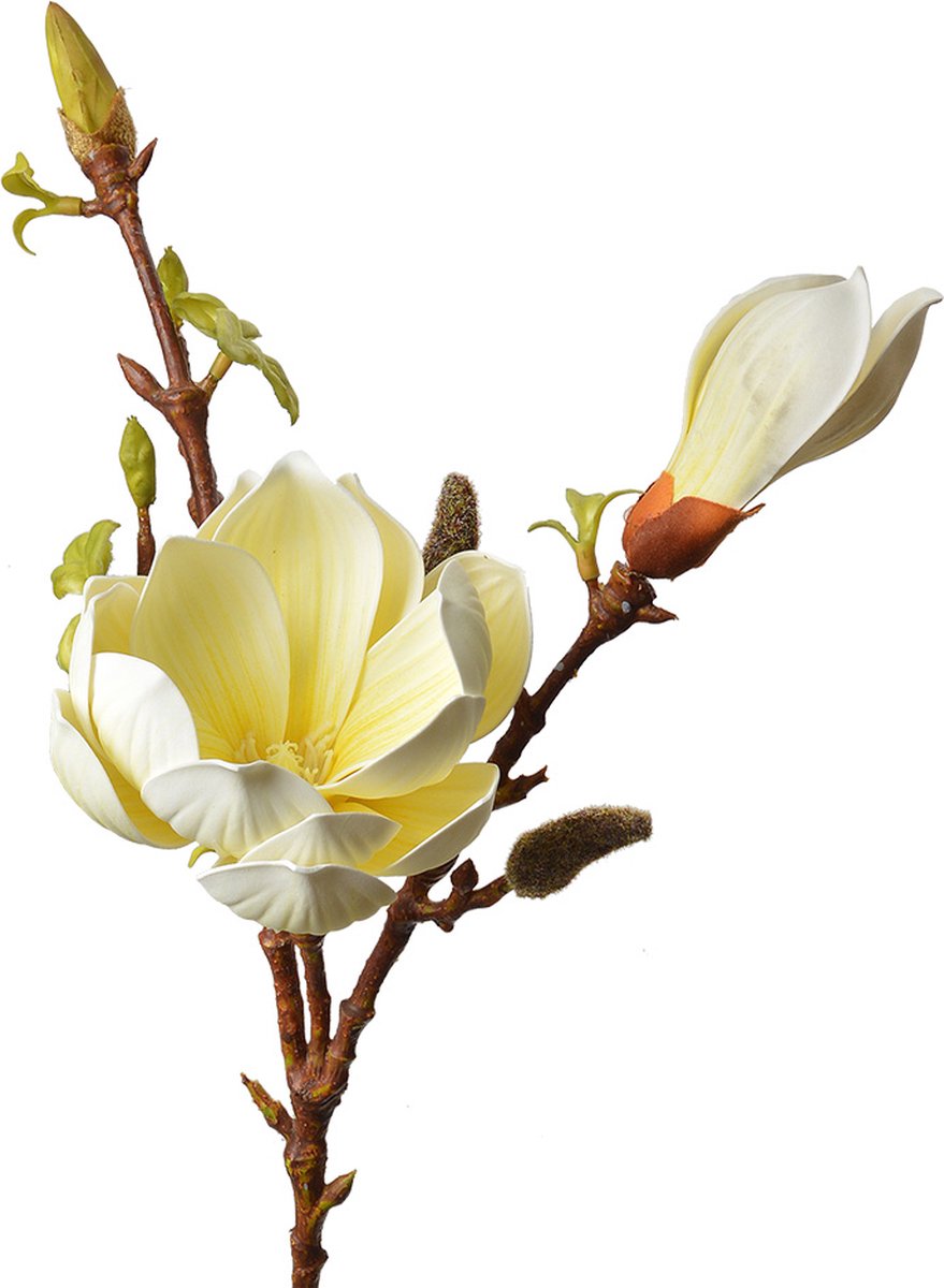 Kunstbloem - Zijden 70 cm Geel Kunststof Kunstbloemen