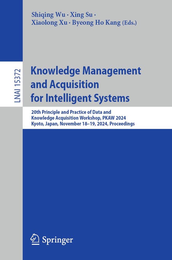 Springer Nature Proceedings Computer Science - Knowledge Man ... - cover