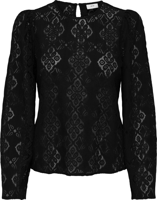 Chemisier Jacqueline de Yong Jdyhurray L/s Lace Top Jrs 15354364 Noir Femme Taille - M