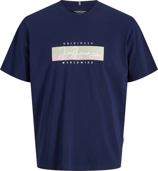 Jack & Jones Frederiksberg Box Script Shirt Heren - Maat L