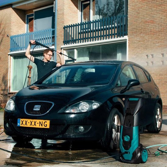 White-Label® Hogedrukreiniger Auto - Hogedrukspuit - Terrasreiniger - Blauwgroen van White-Label® — afbeelding 5