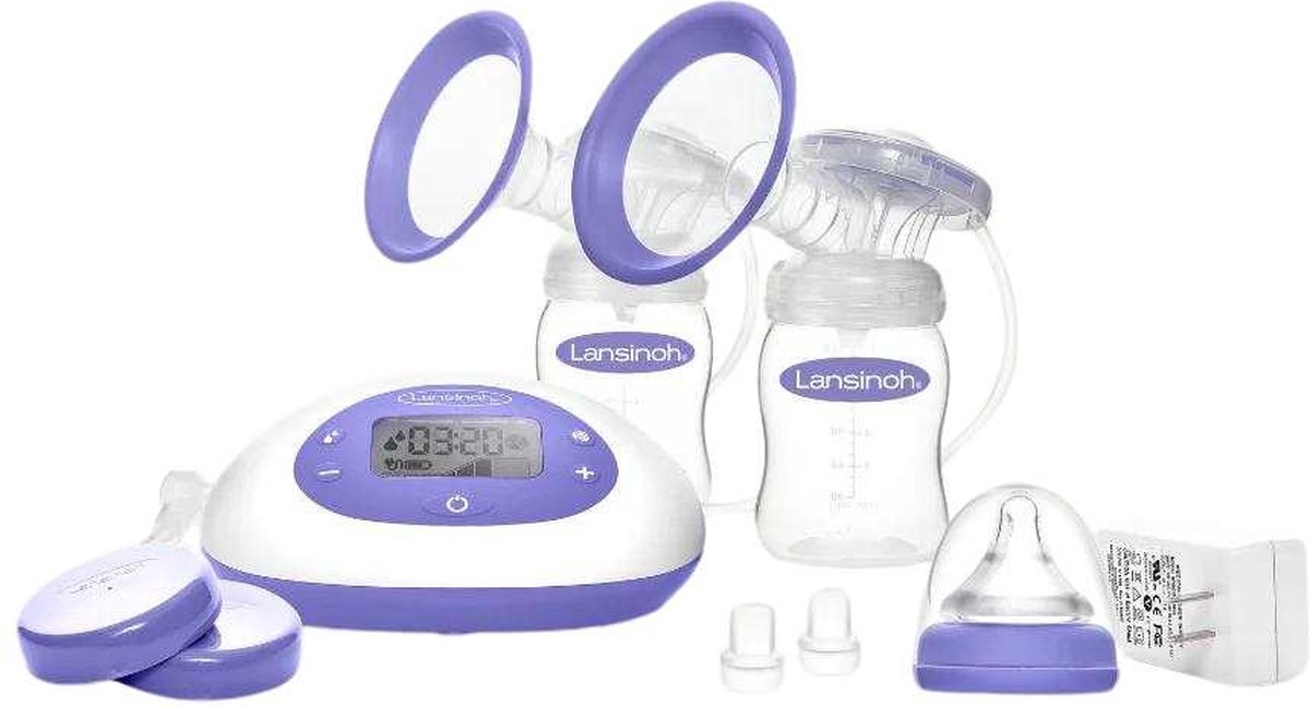 Bol.com Lansinoh - Dubbele Elektrische 2-in-1 Borstkolf aanbieding