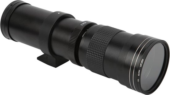 Telelens met handmatige zoomlens - 420-800 mm f8.3-16 - lange brandpuntsafstand - Nikon AI-vatting - D850 D810 D800 D780 D750 D700 D610 D500 D300 - camera lens met zoom - voor Nikon D3100 D3200 D3300 .