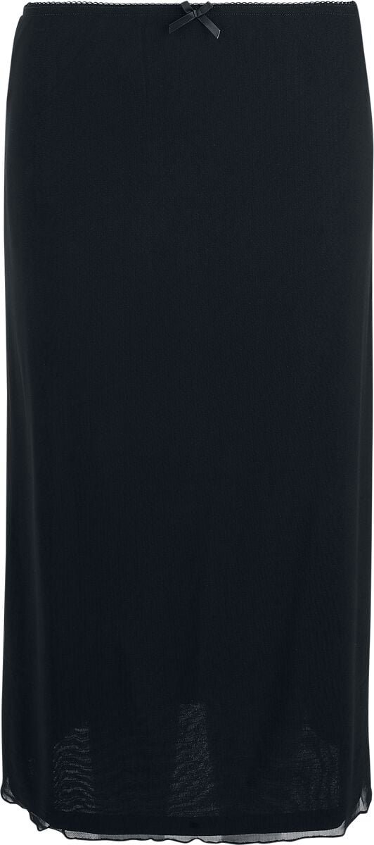 Banned - Keir Mesh Lange rok - S - Zwart