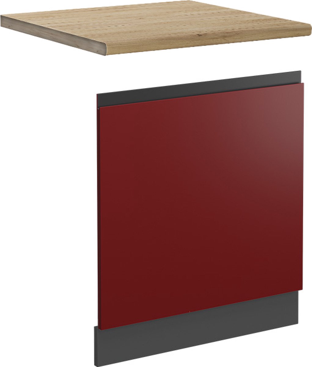 Vicco R-Line Frontpaneel – 60 cm, WB Eik Rood