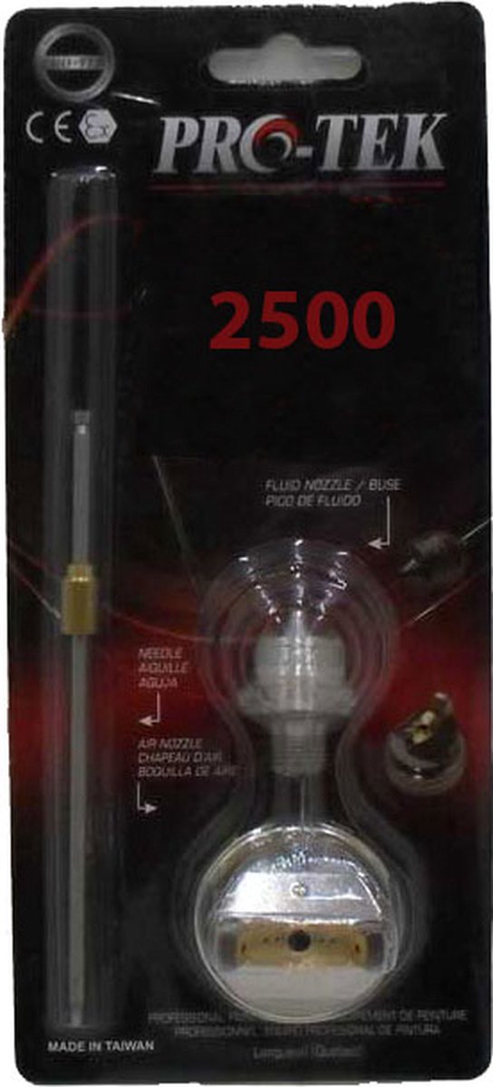 PRO-TEK Servicekit voor PRO-TEK 2500 MINI Verfspuitpistool - 0,8mm