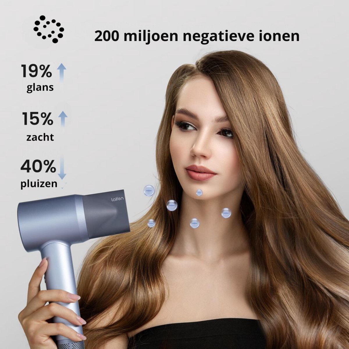 Laifen Swift Special High Speed Fohn met diffuser - afbeelding 2