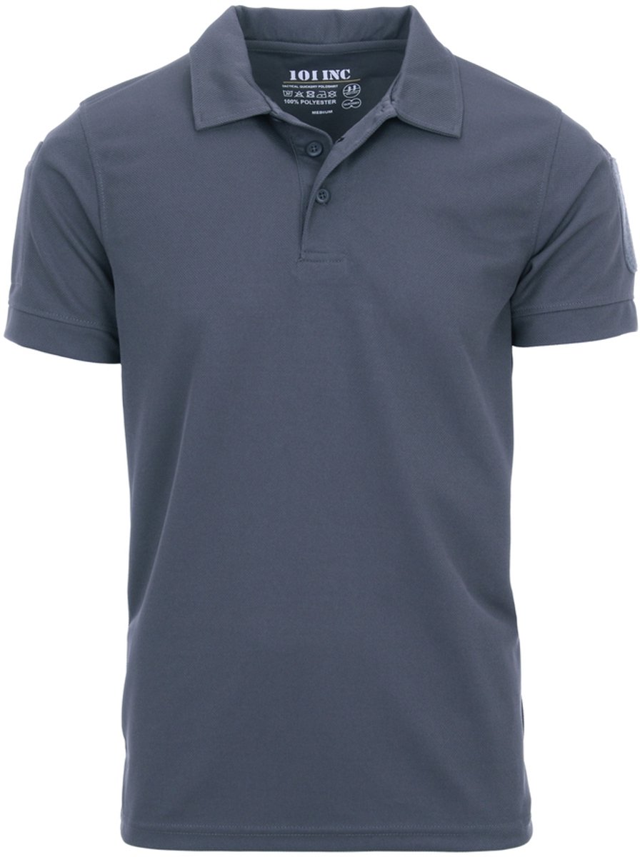101inc Tactical Polo QuickDry wolf xxl Grijs