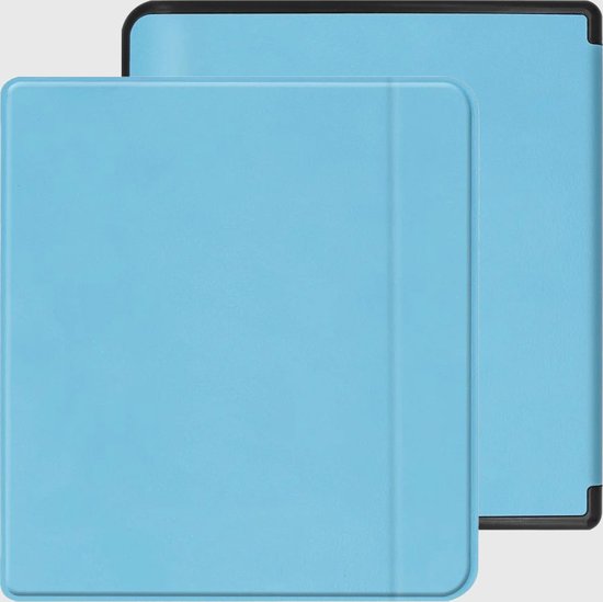 Lunso - sleepcover flip hoes - Geschikt voor Kobo Forma (8 inch) - Lichtblauw van Lunso — afbeelding 3