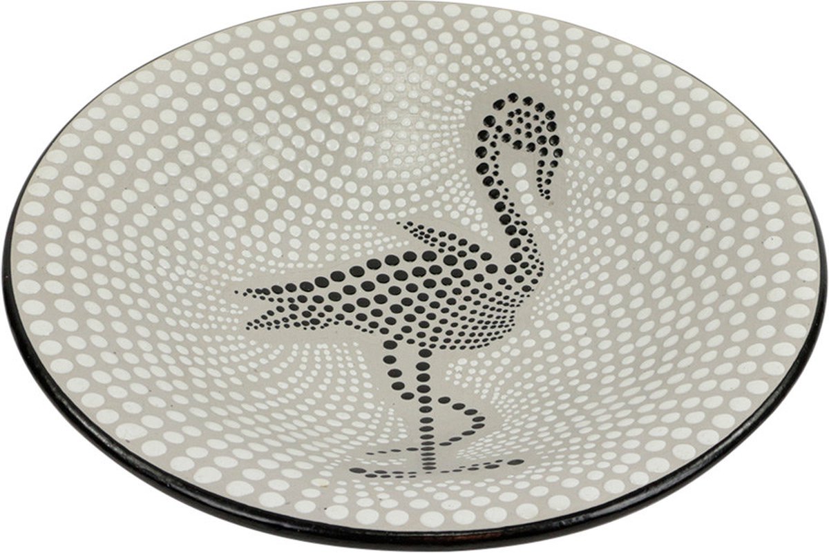 Duurzaam - Schaal - Flamingo - Stippen - Mooi - Cadeau