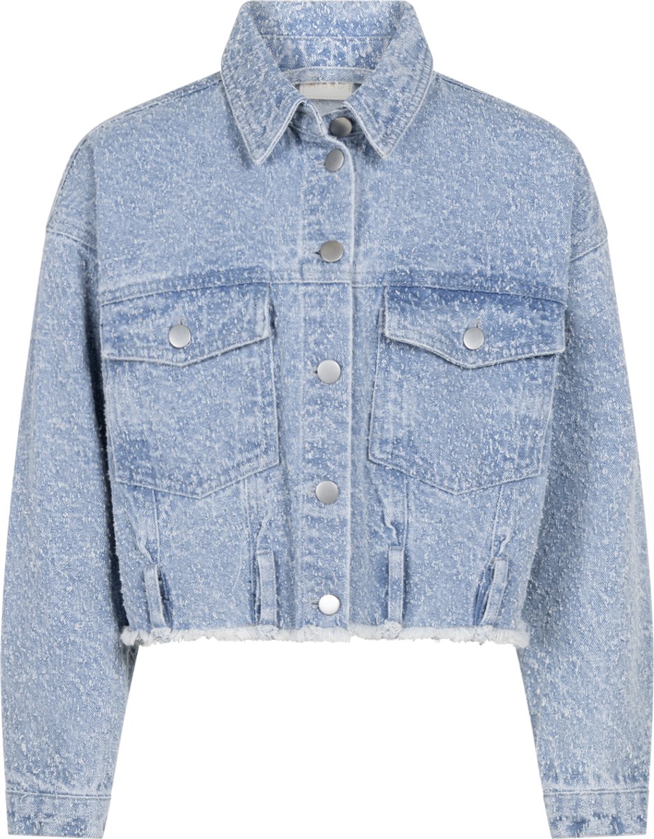 Ai&Ko Bodi Texture Co 555 G Jassen Meisjes - Zomerjas - Lichtblauw - Maat 164