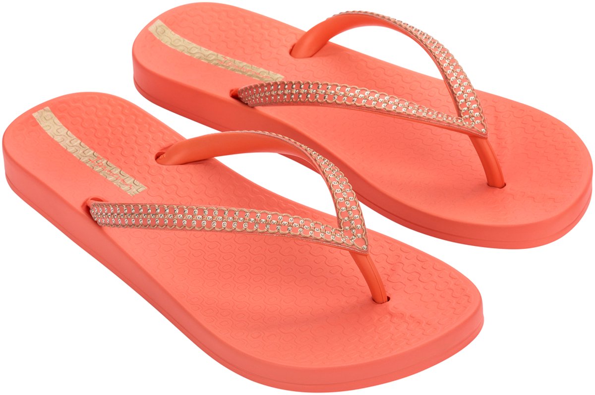 Ipanema Anatomic Mesh Dames Slippers - Orange