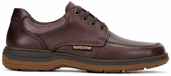 Mephisto Douk - Chaussures à lacets pour hommes - Marron - taille 40 (EU) 6.5 (UK)