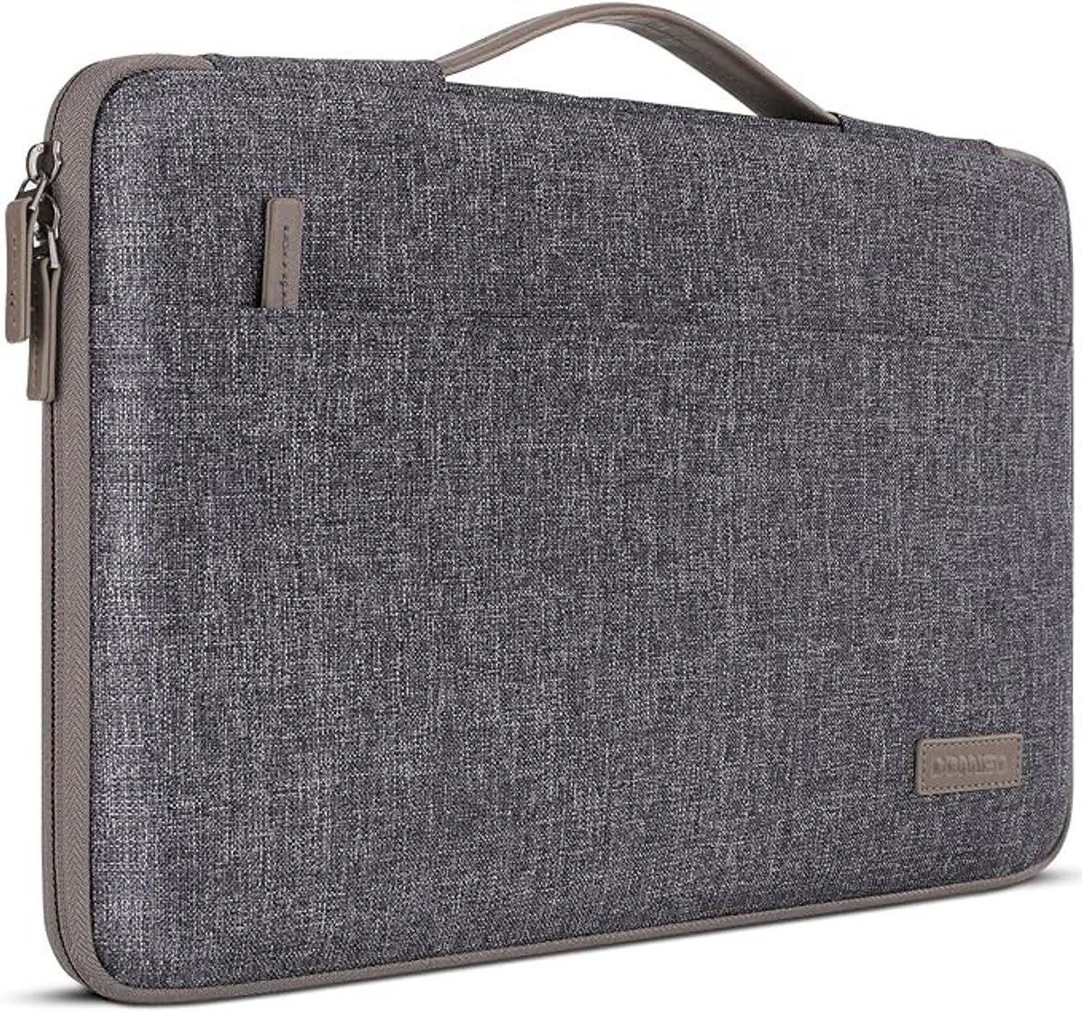 Stunq® 15,6 inch Laptoptas - Spatwaterdichte Bescherming met Extra Vak - Donkergrijs