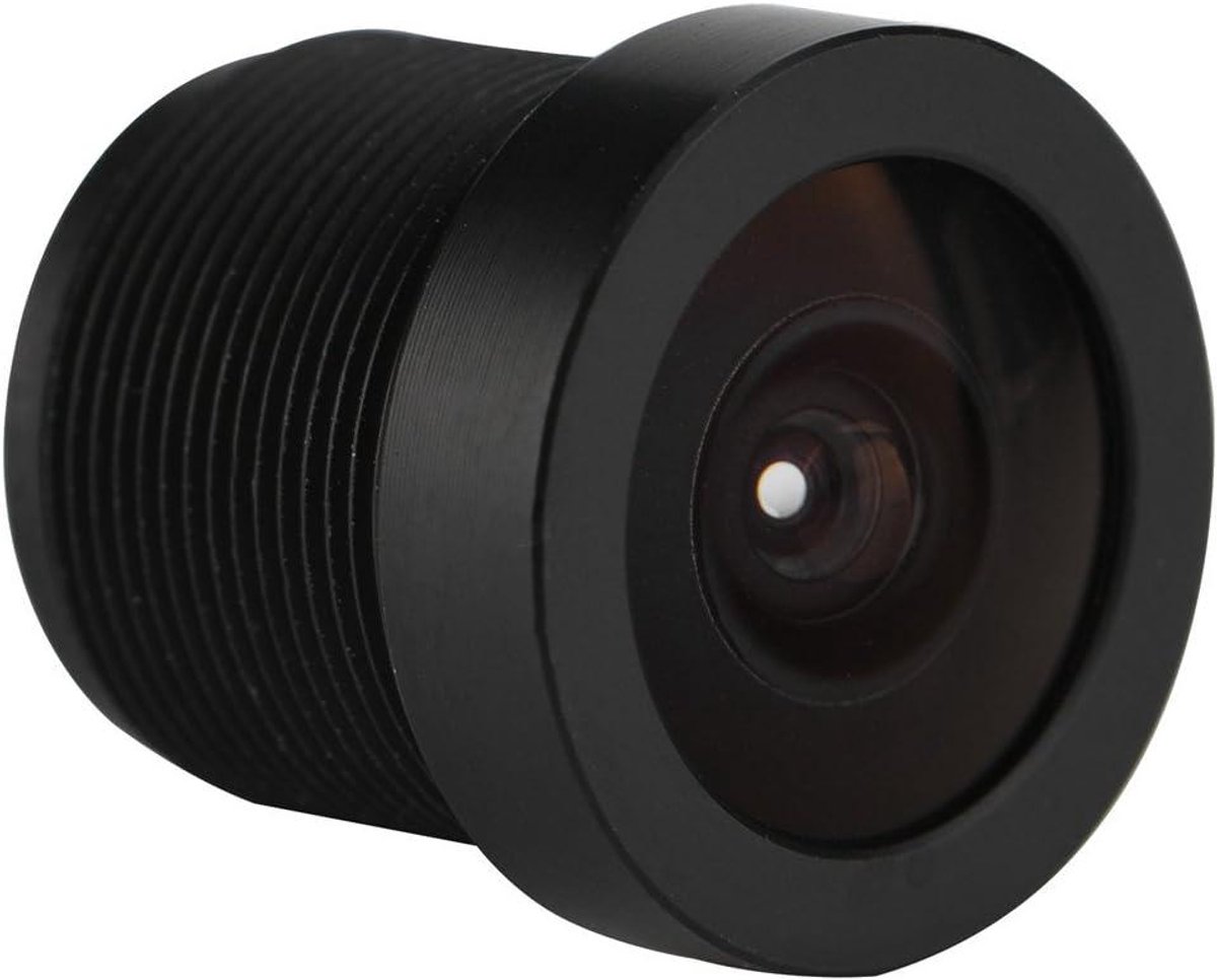 Allecto - Bewakingscamera lens 2,1 mm - CCTV - Groothoek - Fisheye - M12 x 0,5 - IP cameralens - 150 ° groothoek - CCD-chips - 1/3 inch - 1/4 inch - Geschikt voor CCTV camera - Zwart