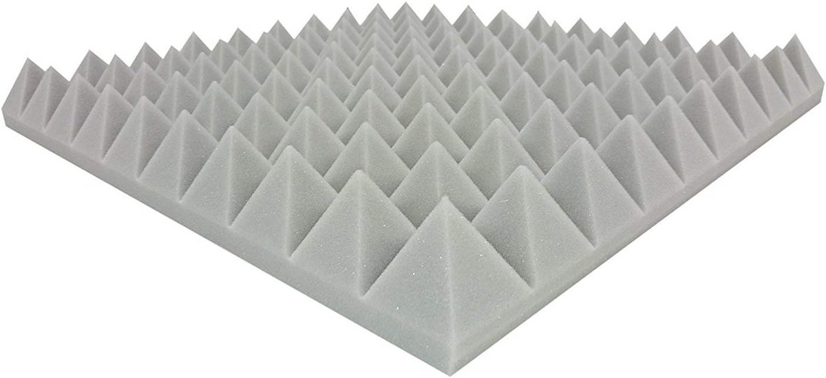 Akoestisch Schuim Piramide Panelen - Geluidsabsorptie voor Studio en Woning (ca. 7m²)