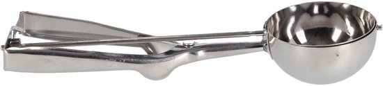 IJsschep IJsbollepel of oliebol beslaglepel - RVS - 7cm