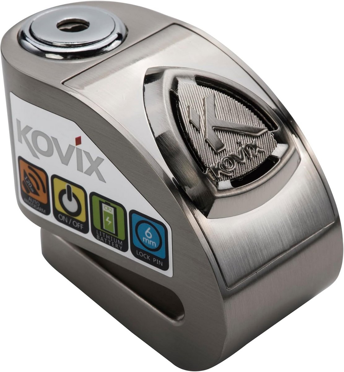Motorfiets Remblok Sloten met Alarm 6MM