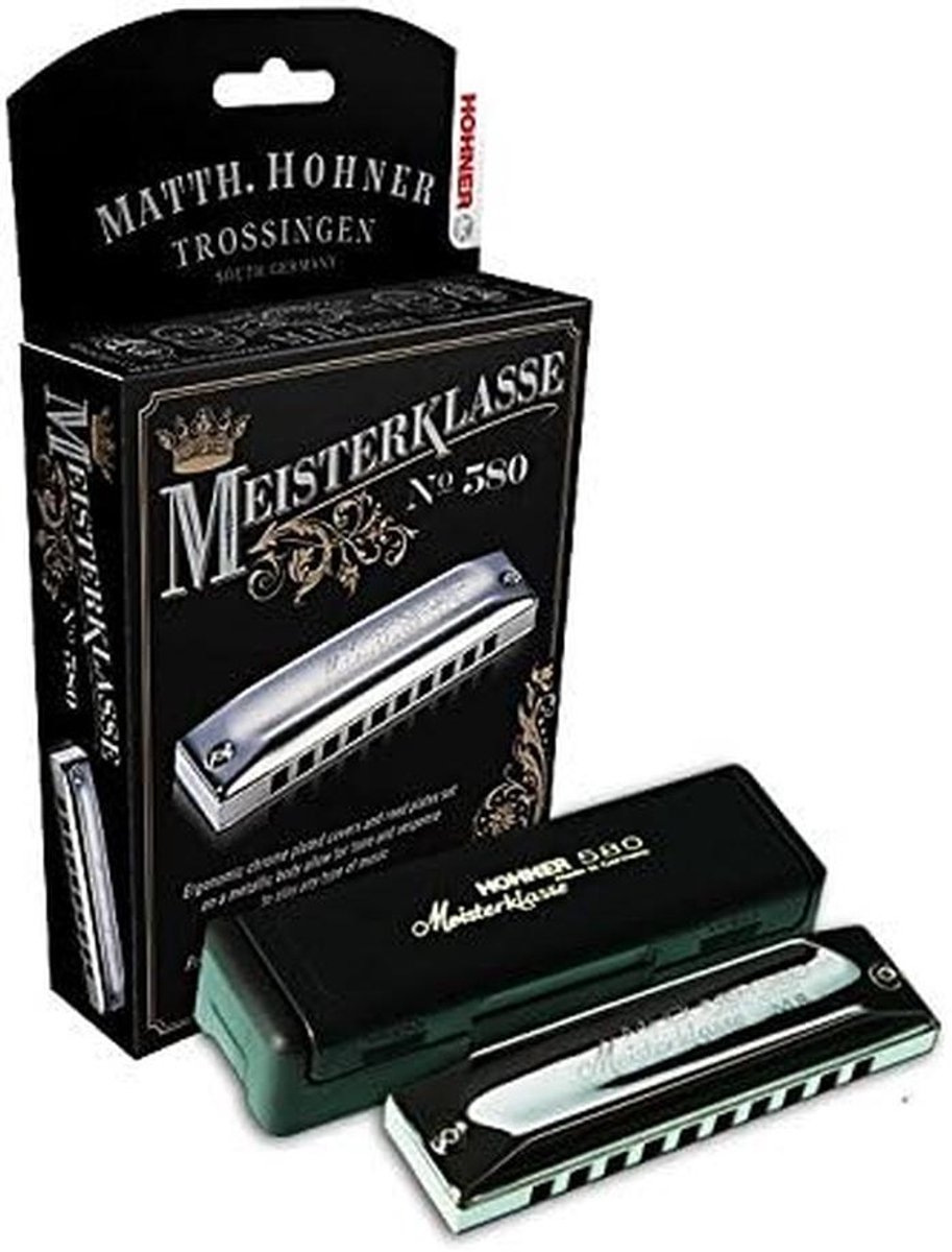 Mondharmonica D - Hohner Meesterklasse