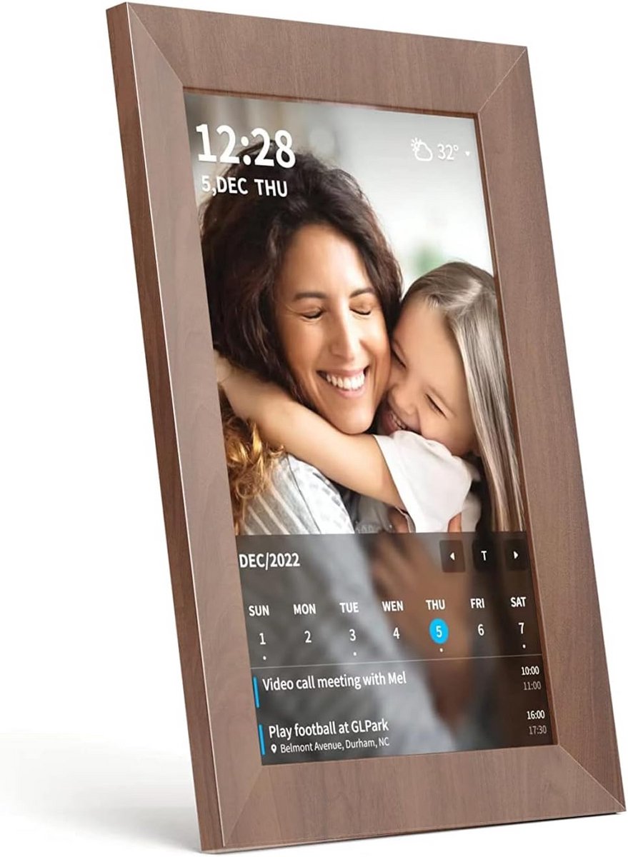 10,1 inch Slimme Digitale Kalender met Wi-Fi en Fotoweergave