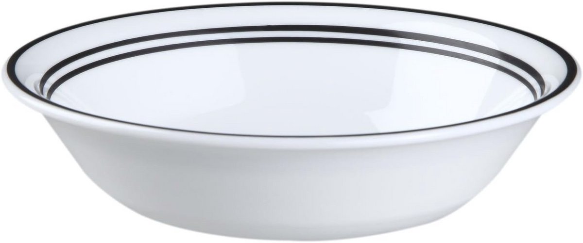Set van 4 Koffiekopjes / Dessertkommen 300 ml Zwart - Serviesgoed