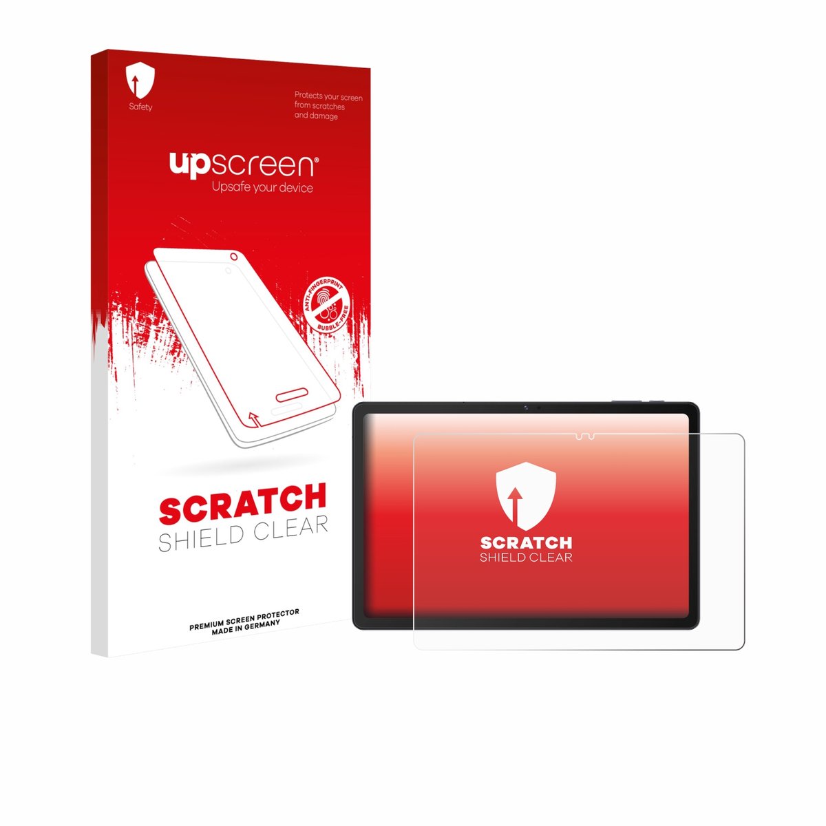 upscreen - Screenprotector voor VALE Tablet V11E LTE - Folie Beschermfolie transparant