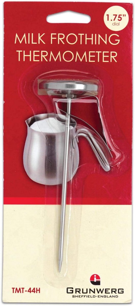 Melkopschuim Thermometer RVS met Klem voor Perfecte Temperatuur
