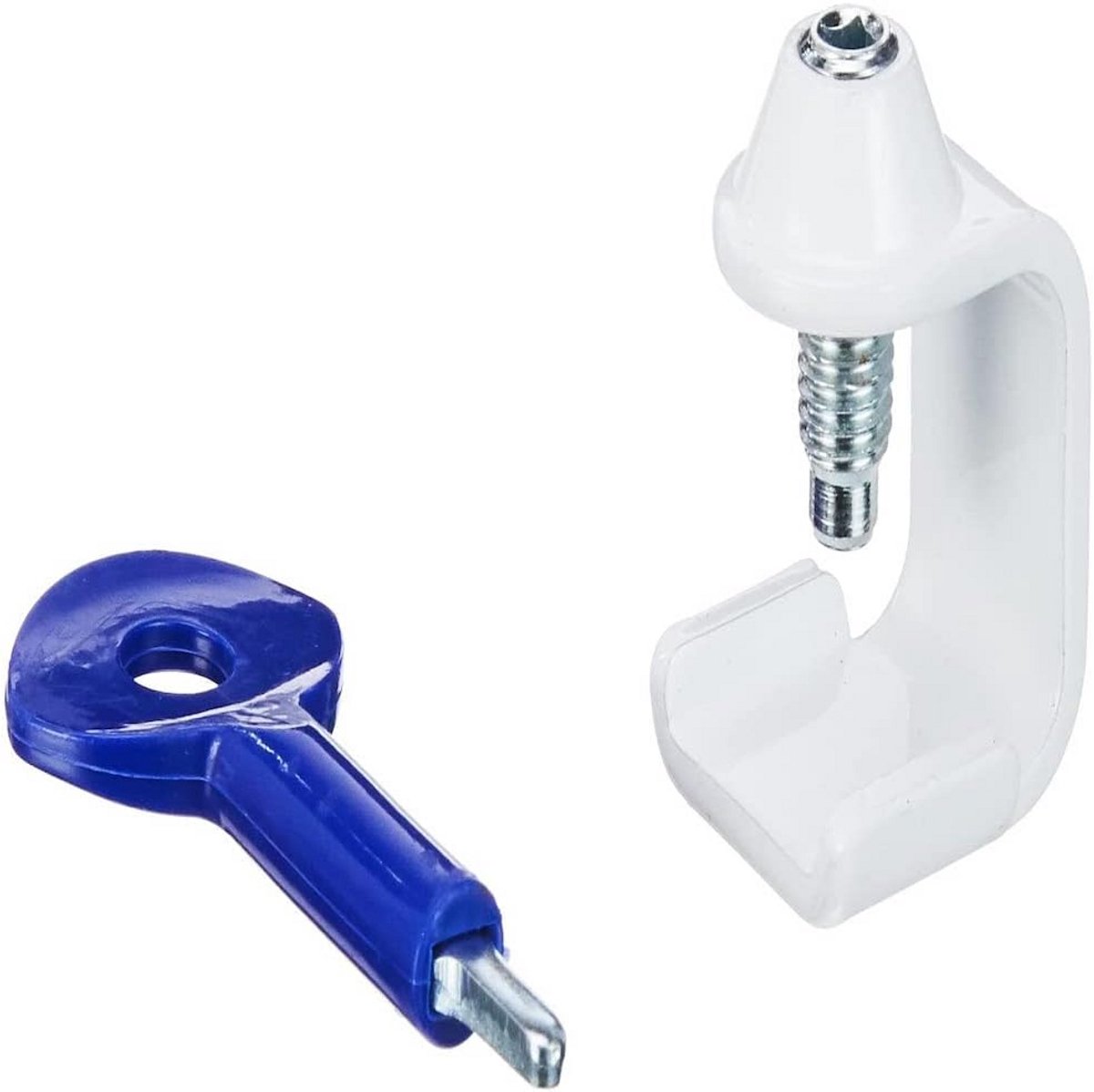 Witte raamklem P121WE - veilige en betrouwbare raamsluiting