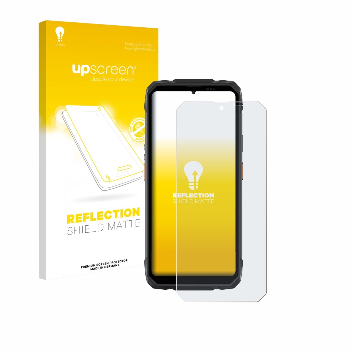upscreen - Screenprotector voor Blackview Rock 1 - Folie Beschermfolie anti glare matte