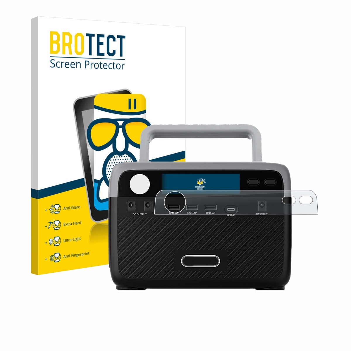 BROTECT - Screenprotector voor Flashfish BP030B - Folie Beschermfolie Beschermglas matte