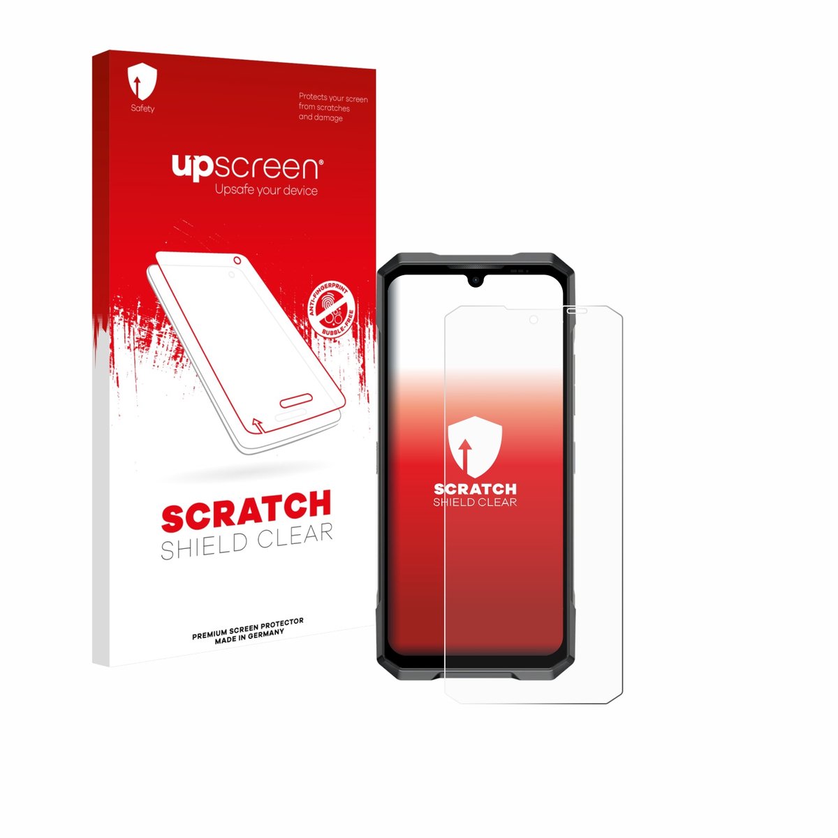 upscreen - Screenprotector voor Doogee Blade GT Play - Folie Beschermfolie transparant