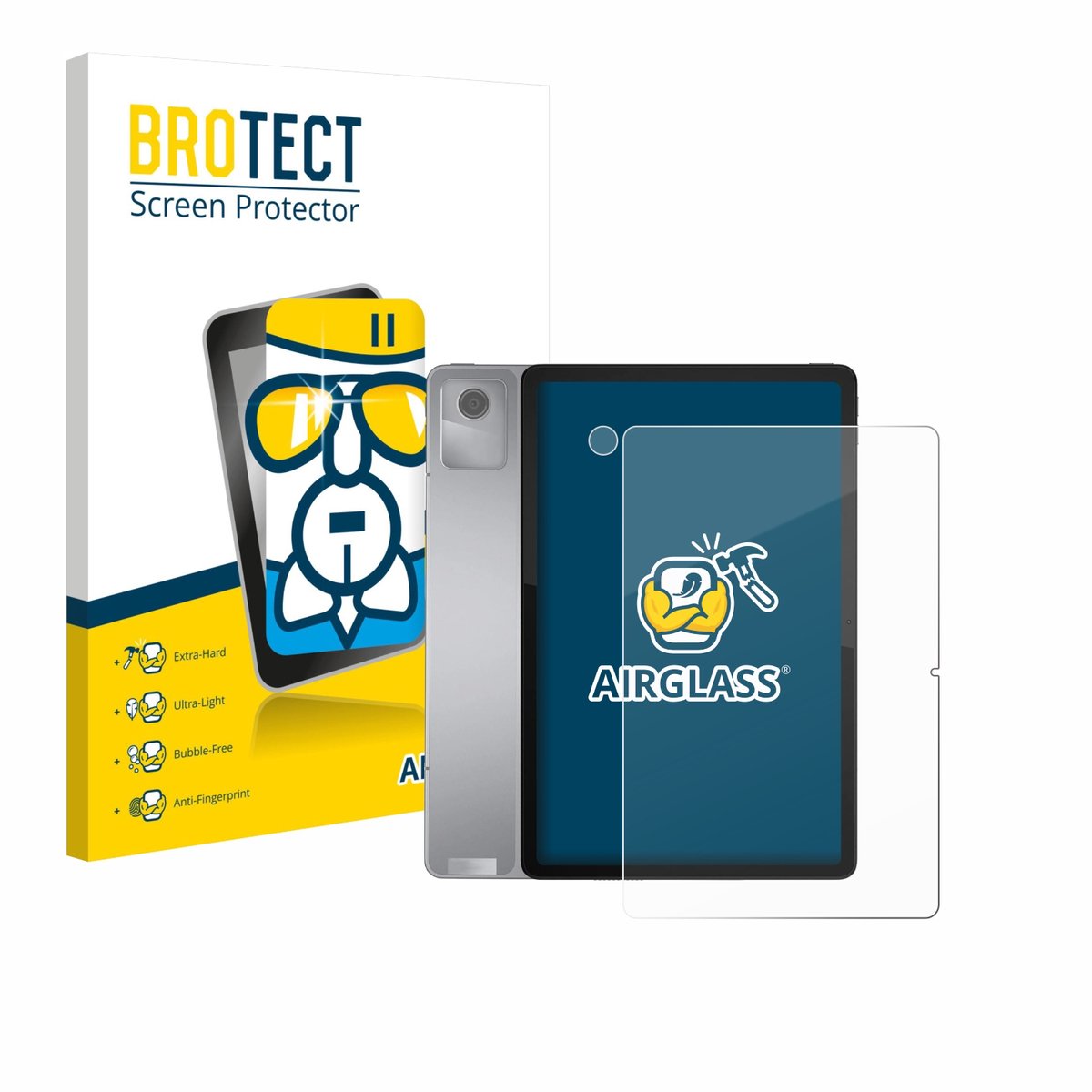 Screenprotector voor Lenovo Tab M11 (Voor+Camera) Beschermglas transparant