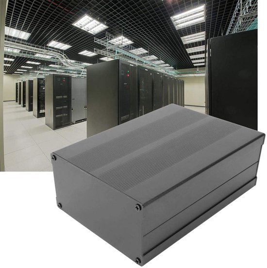 Elektronica project box aluminium behuizing koelbox 55x106x150 mm met projectdoos — afbeelding 5