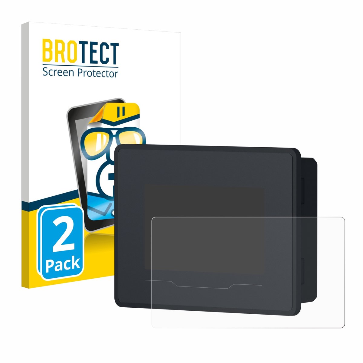 BROTECT - Screenprotector voor Vipa H41-71A41 - Folie Beschermfolie transparant 2 Stuks