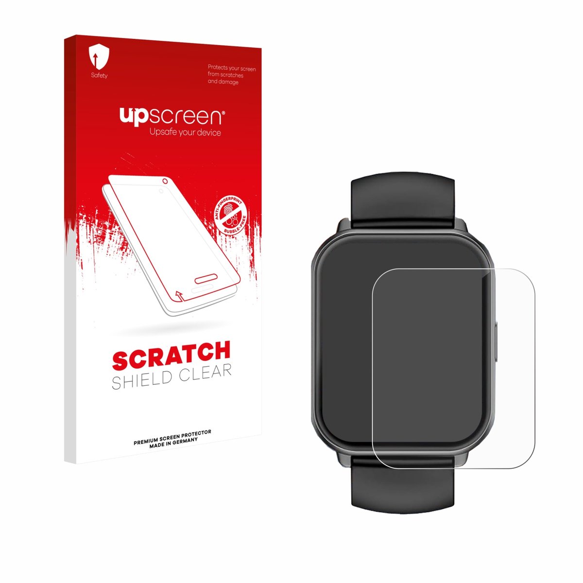 upscreen - Screenprotector voor Huakua 1,65" - Folie Beschermfolie transparant
