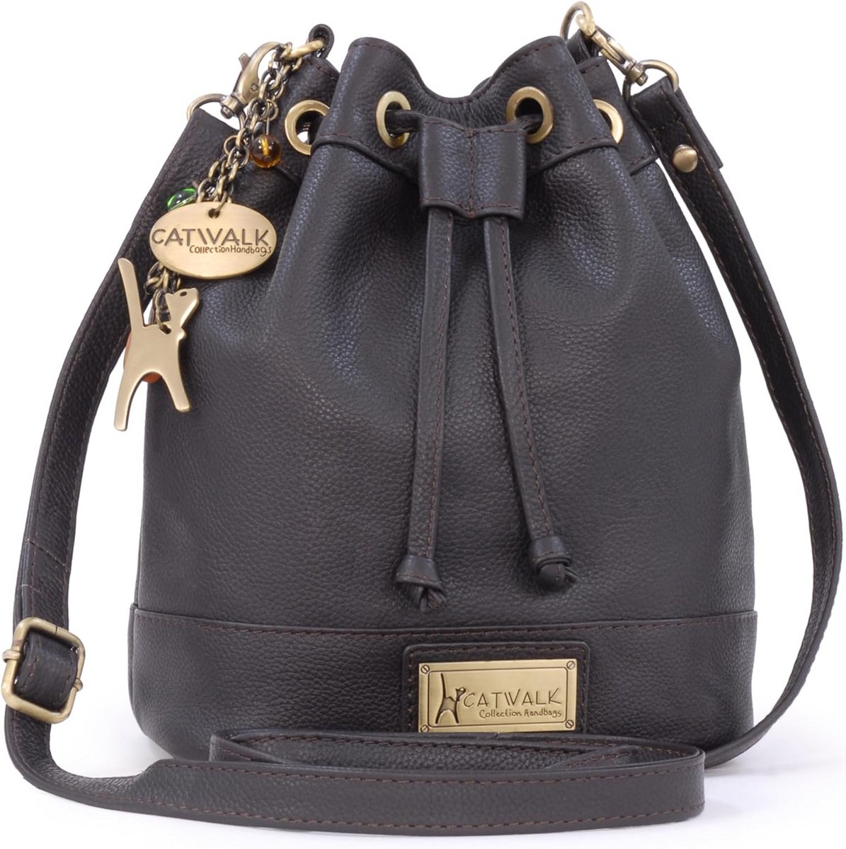 Leren Crossbody Tas met Verstelbare Schouderband - Elegante Dames Schoudertas