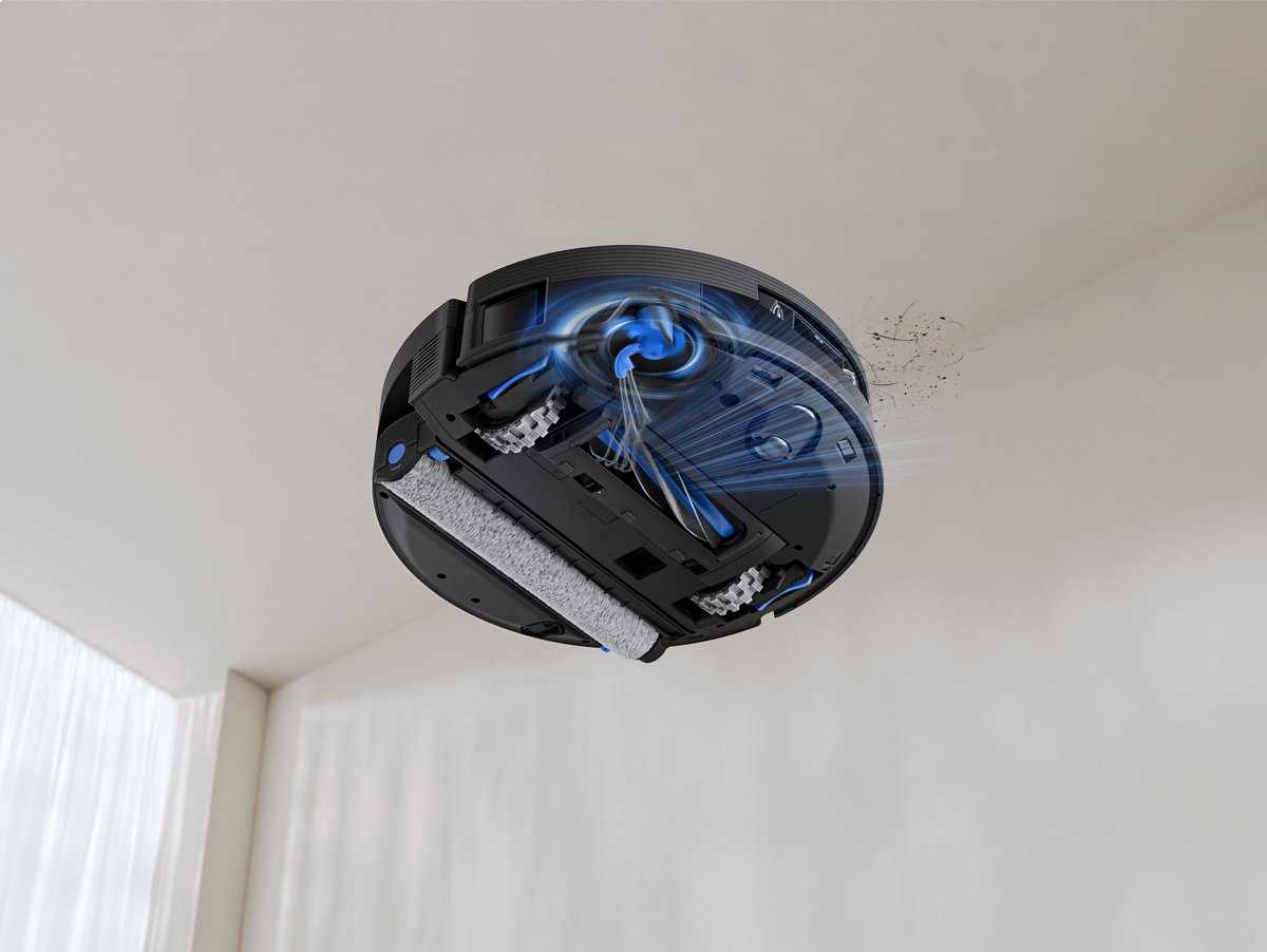 ECOVACS DEEBOT X12 PRO OMNI - Robotstofzuiger met dweilfunctie - 22000Pa - 22l/s - Zelfreinigend station - TrueMapping 2.0 - Zilver — afbeelding 3