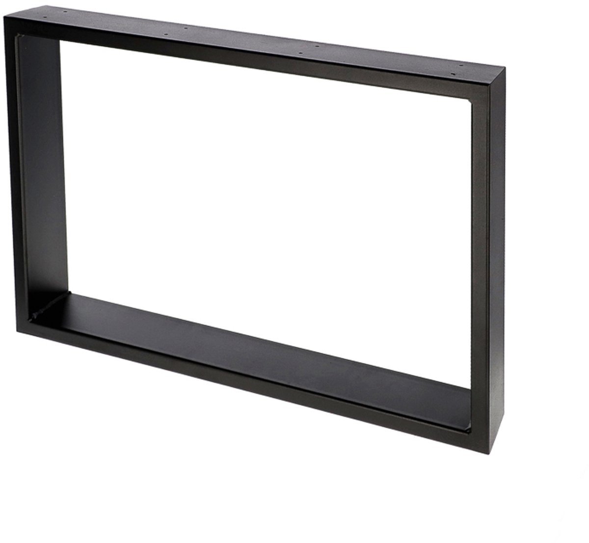 Seart KWADRO LOFT - Metalen Tafelpoot - 60x40 cm - Zwart - Industriële Ontwerp