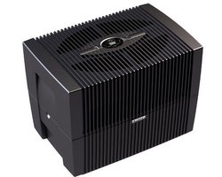 Venta LW45 Comfort Plus - Luchtbevochtiger / Luchtwasser (Hoogglans Zwart) - Bevochtigt tot 12.5L per dag – Voor ruimtes tot 60 m² - Zeer stil - Incl. nachtstand