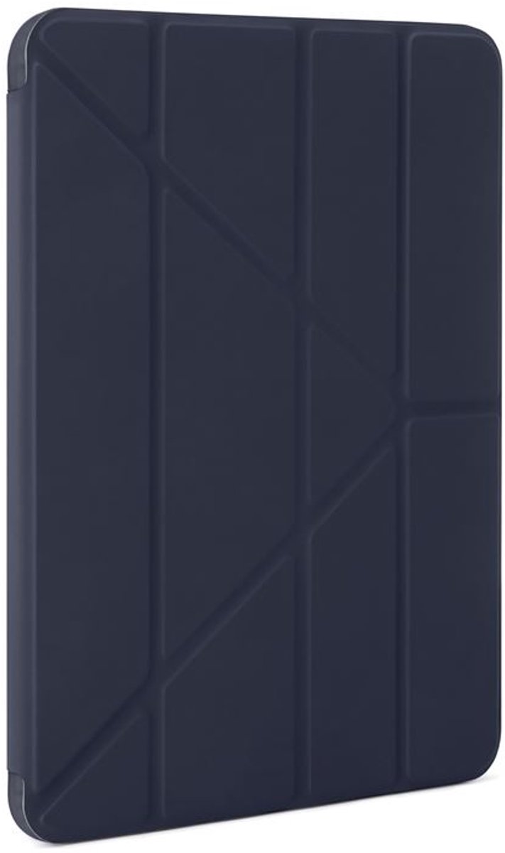 Pipetto Origami No1 Original Hoesje iPad Air 11" (M2/M3) & Air 10.9" – Verlengt Batterijduur tot 20% – 5-in-1 Standposities – Volledig Compatibel met Apple Pencil Pro & Apple Pencil (USB-C) - Blauw