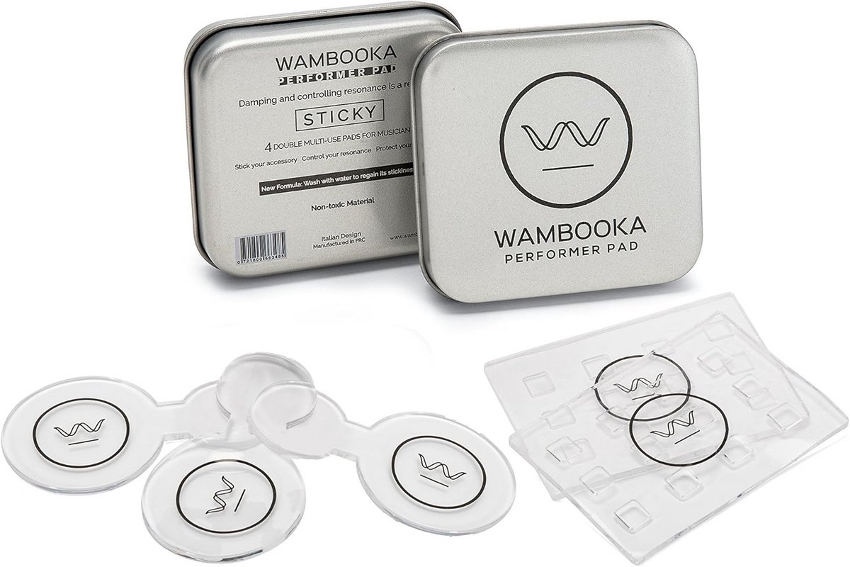 Percussie Effect - Drum Geluidsdemper - Geluidsbeheersing - Herbruikbare Kleefpads - 8x6x2 cm