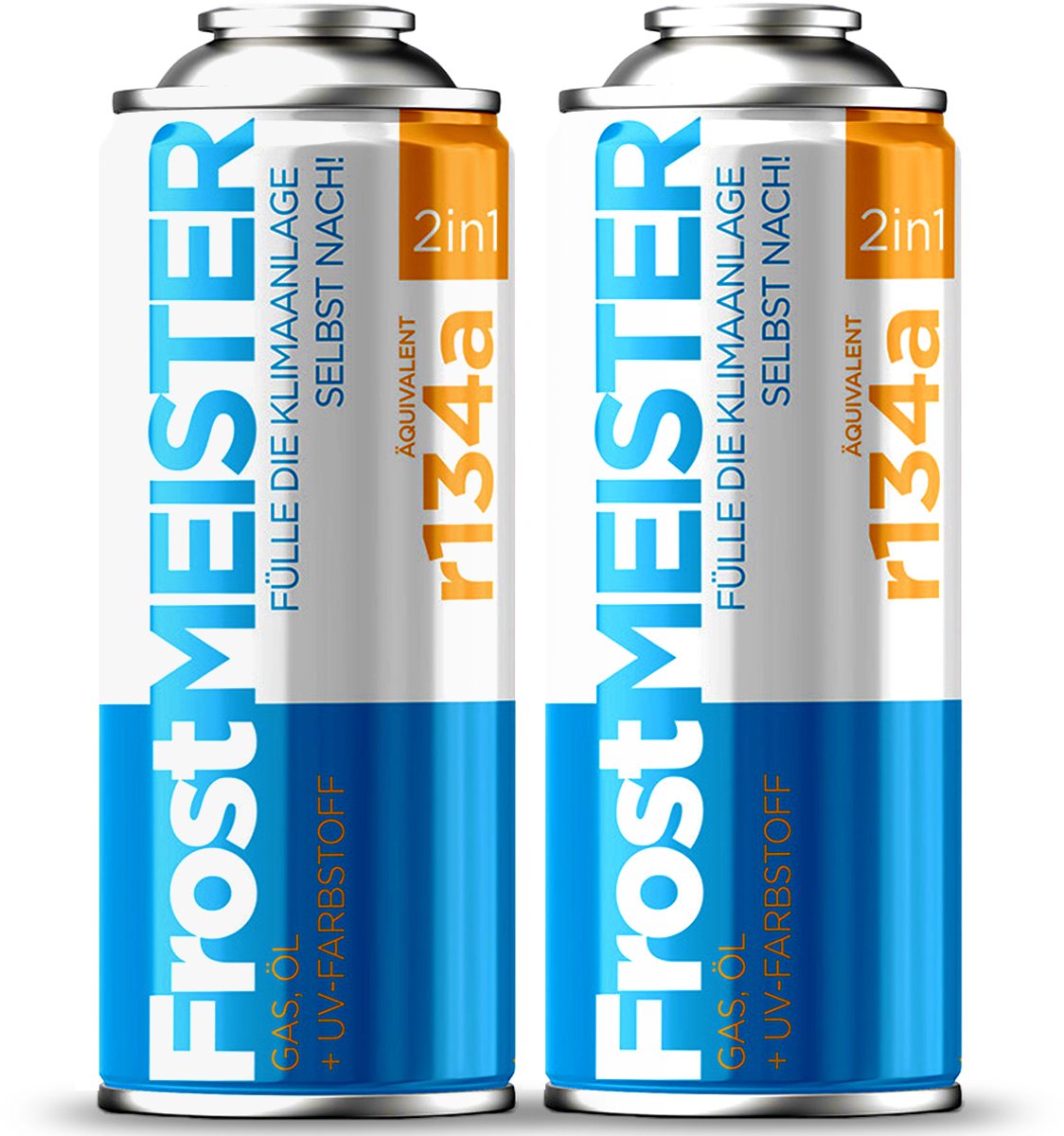 Frostmeister Serie - 2w1 Airconditioning Gas - 400ml - Zelfservice - R134a