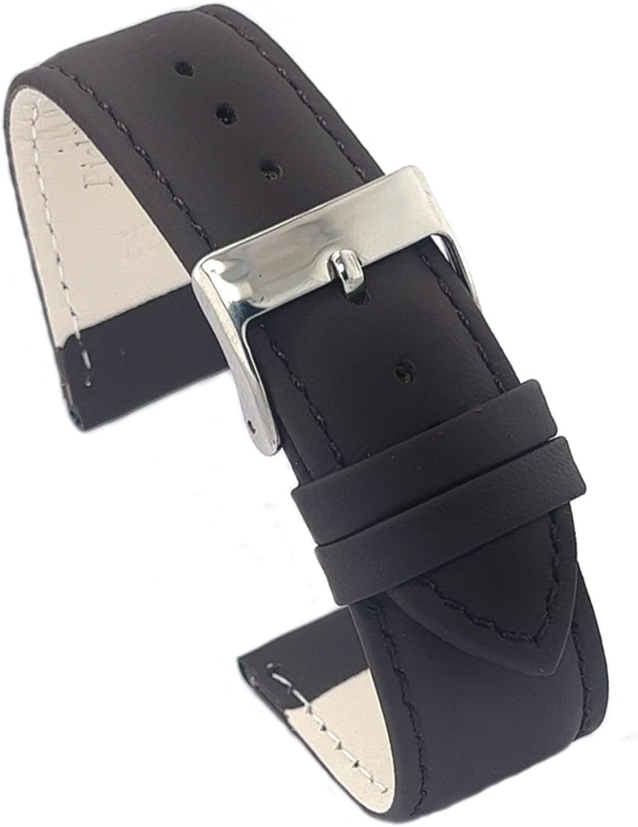 Leren Horlogeband - Rundleer Band - Dagelijks Gebruik - Handgemaakt Uniek Stuk - Standaard Lengte - Bruin