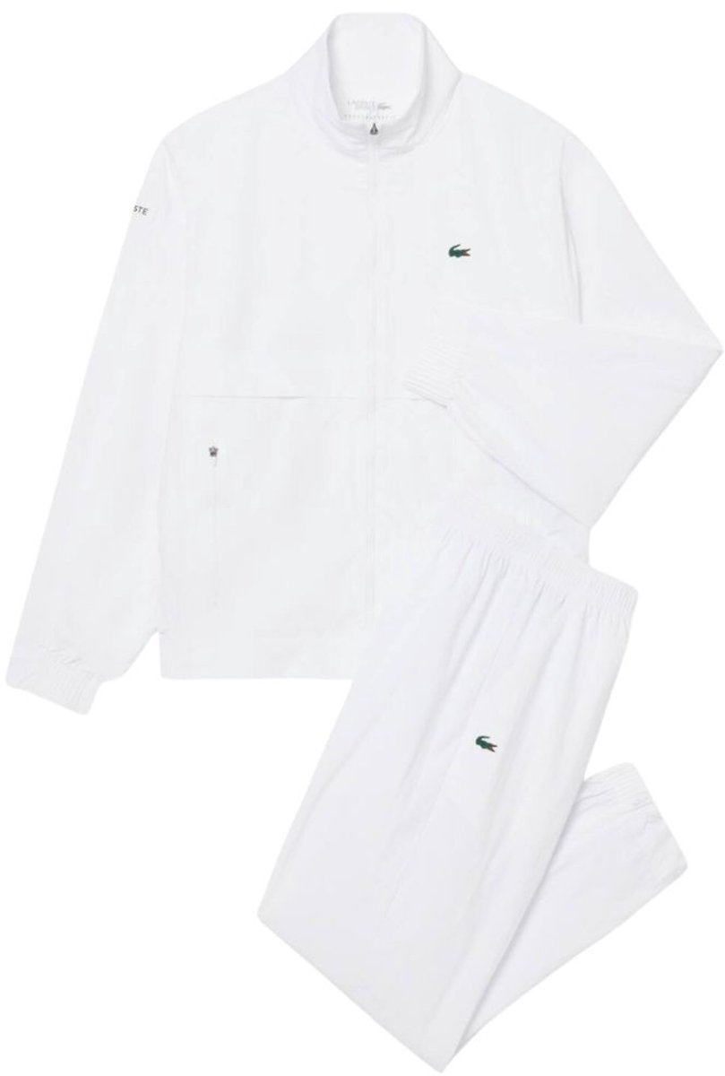 Lacoste Trainingspak Jogger-Set Novak Djokovic Heren Wit