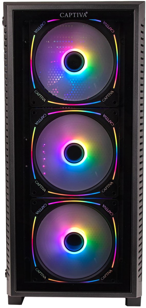 CAPTIVA PC Entry Gaming R90-886 | AMD Ryzen 7 9700X | 32GB DDR5 RAM | NVIDIA GeForce RTX 5060 Ti 16GB | 2 TB SSD | Windows 11 Home