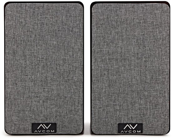 AVCOM 5 boekenplank luidspeakerpaar, walnoot van AVCOM — afbeelding 3